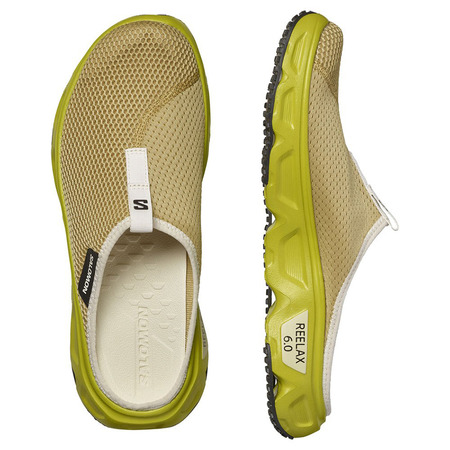 Zuecos Salomon Reelax Slide 6.0 Mostaza/Verde