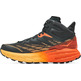 Bota Hoka Speedgoat 5 Mid GTX Negro/Naranja