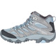 Bota Merrell Moab 3 Mid Gtx W Gris/Azul