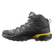 Botas Salomon X Ultra 360 Mid Negro/Gris/Amarillo