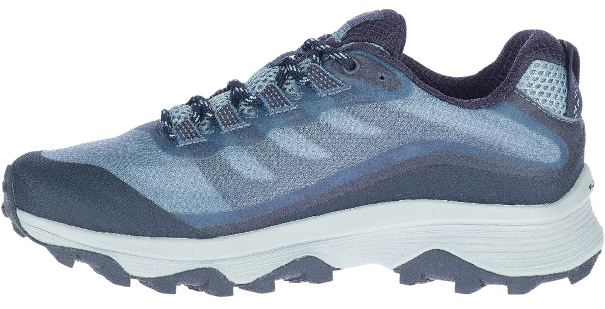 Zapato Merrell Moab 3 W GTX Azul - Peregrinoteca
