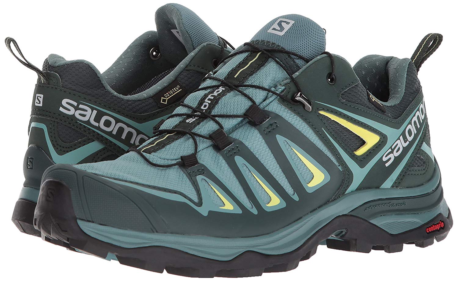 Zapatillas montaña Salomon X Ultra Pioneer GTX verde mujer