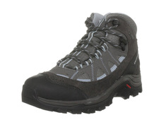 Bota Salomon Authentic Goretex W Gris/Azul/negro