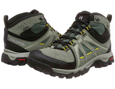 Botas Salomon Evasion Mid GTX Arena/Negro/Mostaza