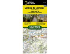 Camino de Santiago: Ponferrada to Santiago de Compostela 1:50.000