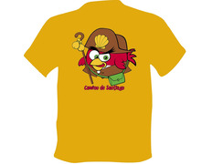 Camiseta niño Angry Birds - Camino de Santiago