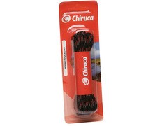 Cordones Chiruca Hidrofugados 160 cm Negro-Rojo