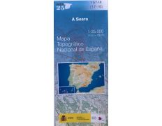 Mapa A Seara Caurel 157-3 IGN 1:25.000