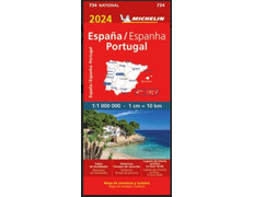 Mapa Michelin España - Portugal 2024
