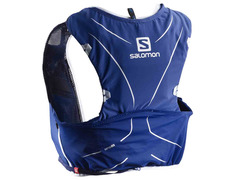 Mochila Salomon Adv Skin 5 Set Azul/Blanco