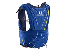 Mochila Salomon Adv Skin 12 Set Azul/Lima