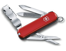 Navaja Victorinox Nail Clip 580 8 Usos Rojo