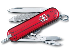 Navaja Victorinox Signature 8 usos Rojo Translúcido