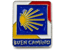 Pin Estrella Buen Camino Colores