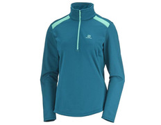 Pullover Salomon Discovery LT HZ W Turquesa