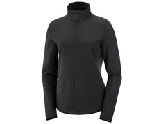 Pullover Salomon Outrack Half Zip W Negro