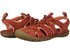 Sandalia Keen Clearwater CNX W Rojo/Coral