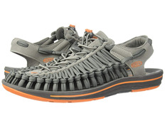 Sandalia Keen Uneek Flat Gris/Naranja