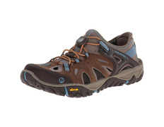 Sandalia Merrell Allout Blaze Sieve W Marrón/Mostaza