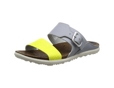 Sandalia Merrell Around Town Slide W Gris/Amarillo