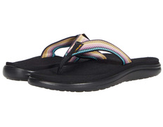 Sandalia Teva Voya Flip W Negro/Multicolor