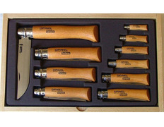 Set Opinel Tradición Carbono 10 navajas