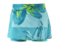 Short Salomon Agile Skort Turquesa