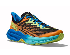 Zapatilla Hoka Speedgoat 5 Naranja/Negro/Azul