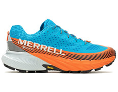 Zapatilla Merrell Agility Peak 5 GTX Azul/Naranja