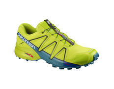 Zapatilla Salomon Speedcross 4 Lima/Azul/Negro