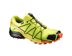 Zapatilla Salomon Speedcross 4 GTX Verde Lima/Negro/Naranja