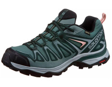 Zapatillas Salomon X Ultra 3 Prime GTX W Verde/Negro