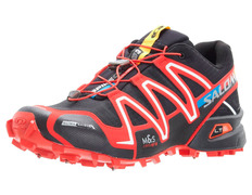 Zapatillas Salomon Spikecross 3 CS Negro/Rojo/Blanco