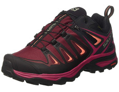 Zapatillas Salomon X Ultra 3 GTX W Granate/Rosa