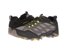 Zapato Merrell Moab Fst Negro/Gris/Amarillo