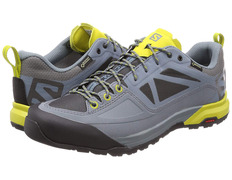 Zapatillas Salomon X Alp Spry GTX Gris/Mostaza