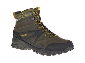 Bota Merrell Capra Glacial Ice + Mid WTPF Kaki/Ocre