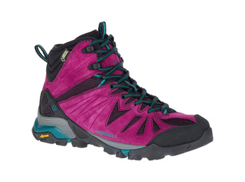 Bota Merrell Capra Mid GTX W Fucsia