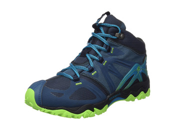 Bota Merrell Grassbow Mid Sport GTX Azul Oscuro/Verde