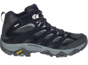 Bota Merrell Moab 3 Mid Gtx Negro/Gris