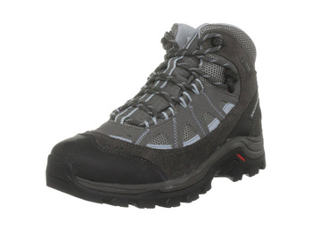 Bota Salomon Authentic Goretex W Gris/Azul/negro