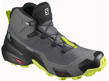 Bota Salomon Cross Hike Mid GTX Gris/Lima