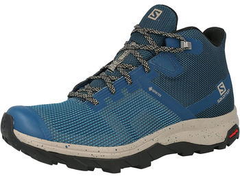 Bota Salomon Outline Prism Mid GTX Azul