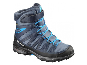 Bota Salomon X Ultra Winter GTX J Azul/Negro