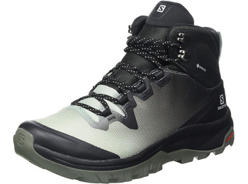 Bota Salomon Vaya Mid GTX W Gris Verdoso/Negro