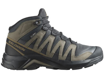 Bota Salomon X-Adventure Recon Mid GTX Gris/Negro/Kaki