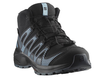 Bota Salomon Xa Pro V8 Mid CSWP J Negro/Azul