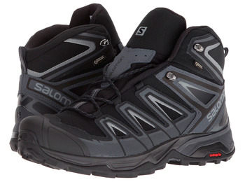 Botas Salomon X Ultra 3 Mid GTX Negro/Gris