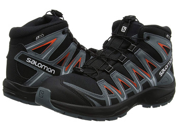 Botas Salomon XA PRO 3D Mid CSWP J Negro/Gris