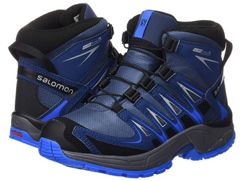 Botas Salomon XA PRO 3D MID CSWP K Marino/Azul/Negro